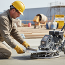 Gray Professional 36" Combination Blade for Power Trowel