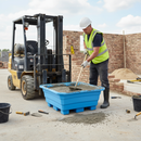 Light Gray 300 Litre Heavy Duty Fork Lift Mortar Tub with Durable Design