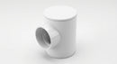 110mm Push Fit Soil Pipe Access, Arctic White (view 2)