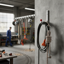 Dim Gray Premium Galvanised Wall Hook for Heavy Duty Use 150 x 210mm