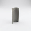 63mm Diameter Aluminium Downpipe Access Plate — RAL 7036