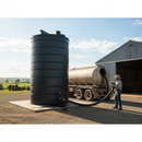 Dark Slate Gray Premium Tall Heavy Duty 25,000 Litre Molasses Tank