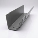 Moulded Ogee Aluminium Gutter Length 125 x 100mm x 1.83m — RAL 7037