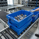600 x 400 x 200mm Euro stacking container, 34 litres