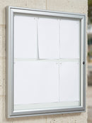 4x A4 Outdoor Poster Case – Aluminium Frame, Vandal-Resistant