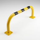 1000-2000mm high visibility perimeter barrier, galvanised steel (view 2)