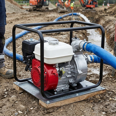 2-inch Centrifugal Petrol Pump, 500 L/min, 5 Bar, 50m Head
