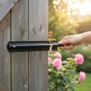 Heavy Duty 8 Inch (200mm) Tower Bolt Sliding Latch for Gates and Sheds with Weather Resistant Finish