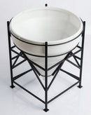 2000L Open Top Cone Tank, 60° Angle, Food Grade Polyethylene (view 2)