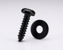 No. 12 x 30mm Box Gutter Fixing Screw & Washer Set (100pcs) — RAL 9005