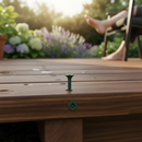 Premium Heavy Duty Decking Screws 300 Pack - 2" No.8 with Corrosion Resistance and Sharp Point Design