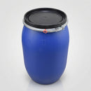 Food-Certified HDPE Open Head Drum 220L with Steel Clamp Ring (view 2)