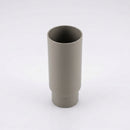 Flush Joint Aluminium Downpipe Length – 76mm Dia x 3m — RAL 7036