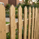 4" x 3/4" Pointed Top Pickets
