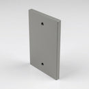 Aluminium Downpipe Access Plate 72x72mm — RAL 7036