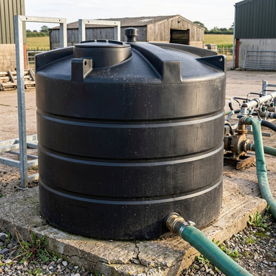 7000 Litre Vertical Non-Potable Water Tank, 2" BSP Outlet