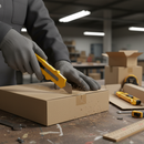 Dark Slate Gray Premium Retractable Blade Utility Knife - 24 Pack