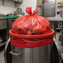 Heavy Duty Red Refuse Sacks 18" x 29" x 39" – 200 per Box
