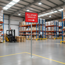 Rosy Brown Custom Heavy Duty 1050 x 750mm Rectangular Sign for Events