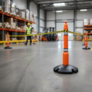 Light Slate Gray Premium Base for Post & Base System - Ideal for Crowd Control