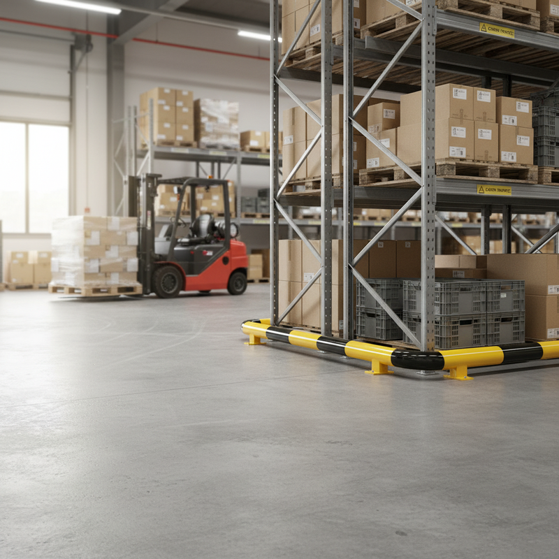 Rosy Brown Heavy Duty Collision Protection Bars - 76mm Durable Steel