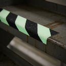 Glow in the Dark Anti-Slip Warning Tape with Chevrons – Multiple Sizes