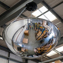 660mm Diameter PMMA Half-Sphere Industrial Safety Dome Mirror