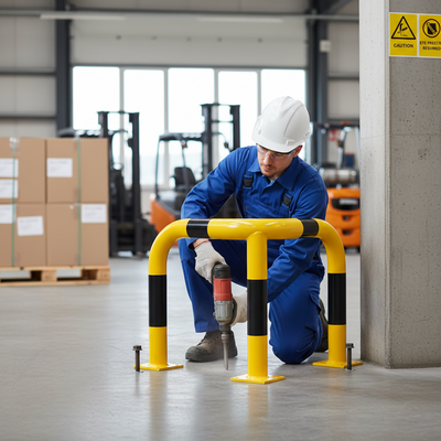 Heavy Duty Corner Protection Guard - 600mm for Maximum Safety