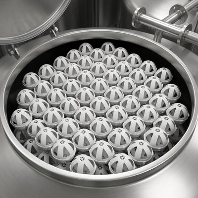 Small Baffle Balls – 195mm, Pack of 150, Food Grade