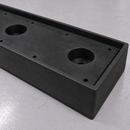 Black Impact Cushion Plate for Dock 750 x 250 x 100mm