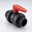 1 1/2" Male Camlock Ball Valve with Quick-Connect Coupling (view 2)