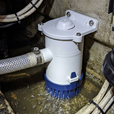 12V Submersible Bilge Pump – 63 Lpm, 4m Head