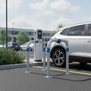 Dim Gray Premium EV Charging Point Protection Guard - Sub-Surface Fix