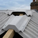 Vented Fibre Cement Ridge - Durable Roofing Solution