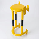 1000 x 350 x 300mm Wall Mounted Pipe Protector Yellow/Black (view 2)