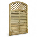 6ft x 3ft Wooden Gate with Trellis (view 2)