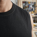 Lightweight Bamboo Charcoal Tank Top - Black (view 2)
