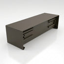 Aluminium Coping Stop End – Secret Fix 75mm — RAL 7022