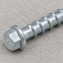 Flanged Concrete Screw Bolt - 10 x 90mm - Galvanised
