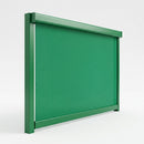 Rollerscreen Fencing System - Green Fabric (view 2)