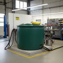 Light Slate Gray High-Performance 1600 Litre Bunded Waste Oil Storage Tank