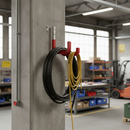 Dim Gray Heavy Duty Galvanised Wall Hook for Buckets - 250 x 300mm