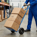P Handle Sack Truck 100kg Capacity 250mm Pneumatic Wheels