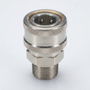 Quick Release Coupling 250 Bar, 3/8" BSP Male Thread (view 2)