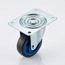 150kg Blue Platform Trolley with Low Noise Castors (view 2)