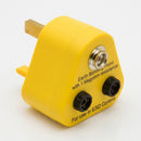 Earth Bonding Plug to Standard UK 3 Pin Socket – ESD Flooring (view 2)