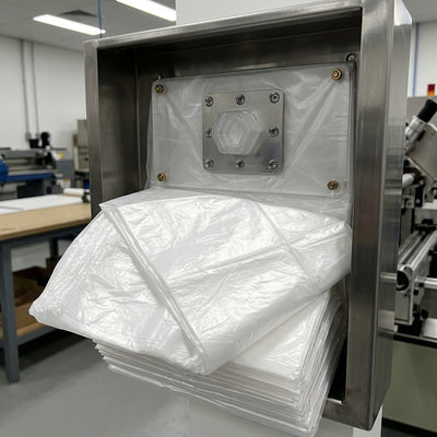 Clear Bin Liners 11" × 17.5" × 18" - Box of 1000