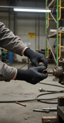 Dim Gray Heavy Duty Thermal Nitrile Coated Work Gloves - 2 Pairs - Various Sizes