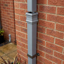 Traditional Downpipe Length 72x72mm x 3m Non-Eared Socket