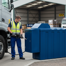Dark Slate Gray 1900 Litre High-Performance AdBlue Dispenser with Bunded Construction